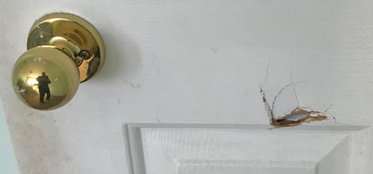interior door hole repair Richmond