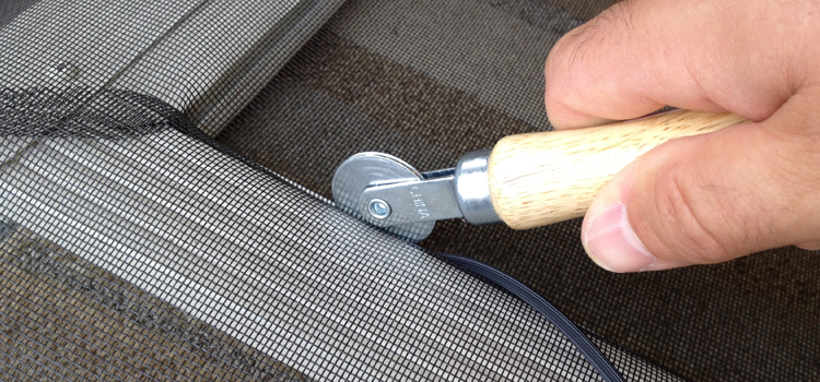 metal screen door repair in Richmond